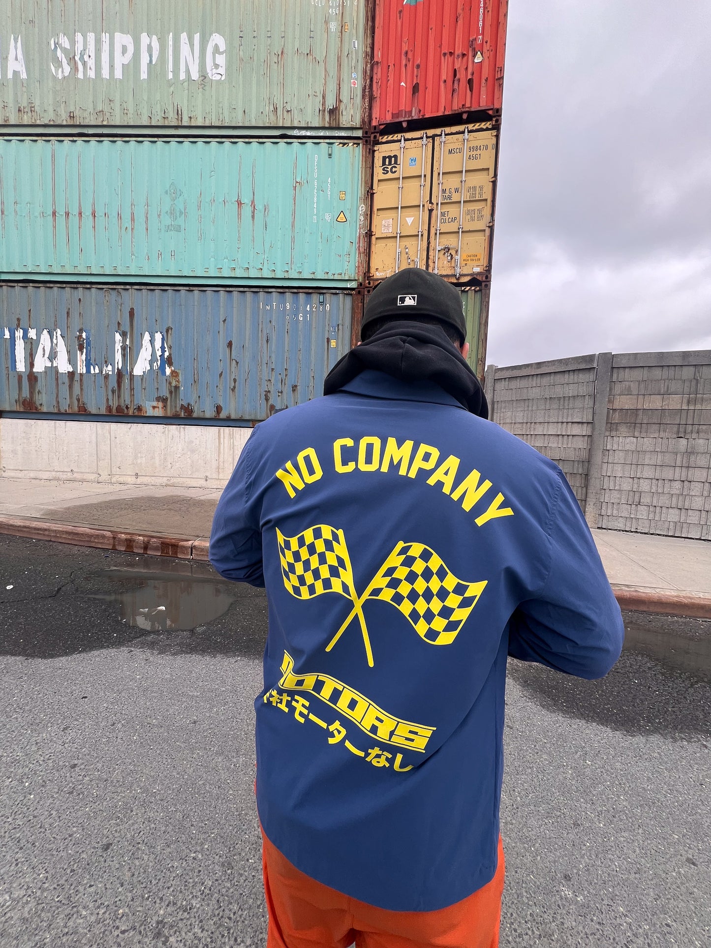 No Company Motors Coach Jacket