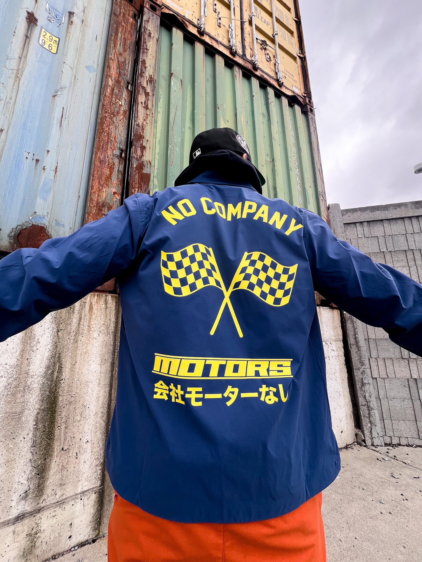 No Company Motors Coach Jacket