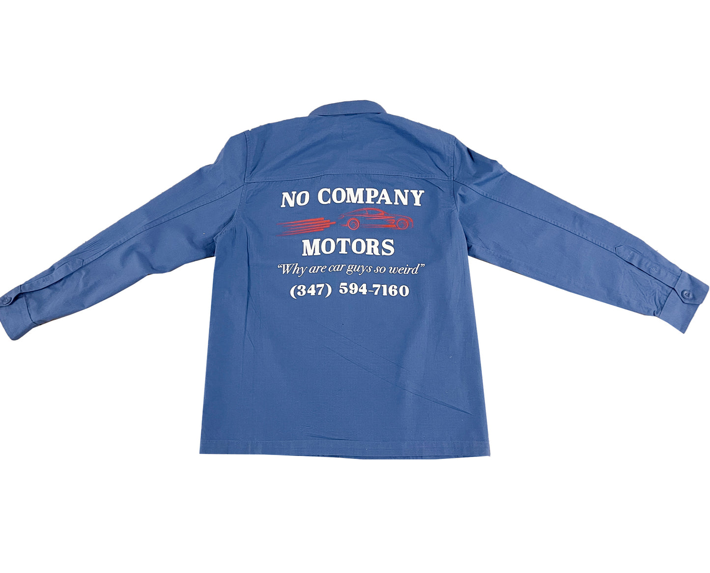 No Company Motors Mechanic Work Shirt