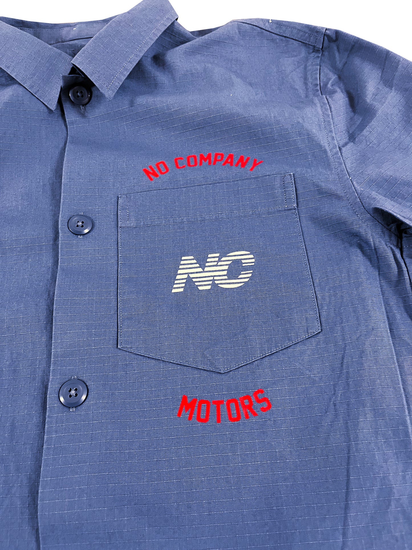 No Company Motors Mechanic Work Shirt